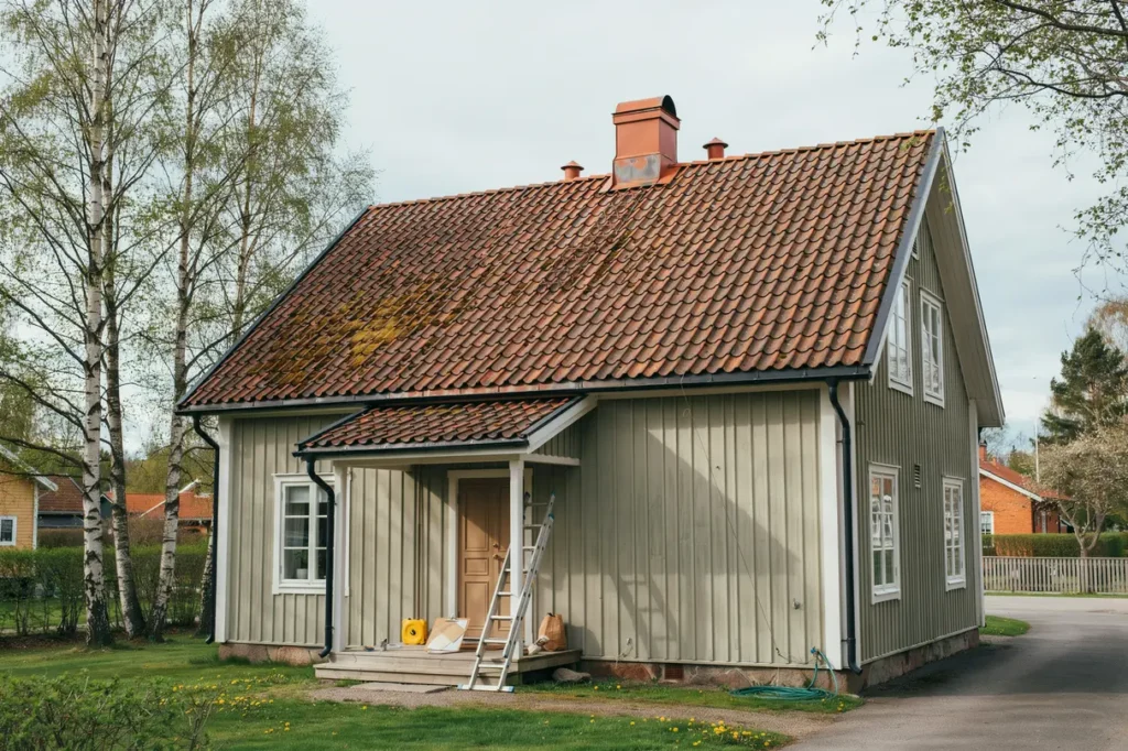 solceller p taket s kontrollerar du om ditt villatak r redo f r installation